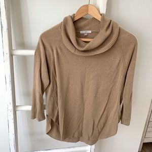 ROZ & ALI || Caramel Turtle Neck Sweater